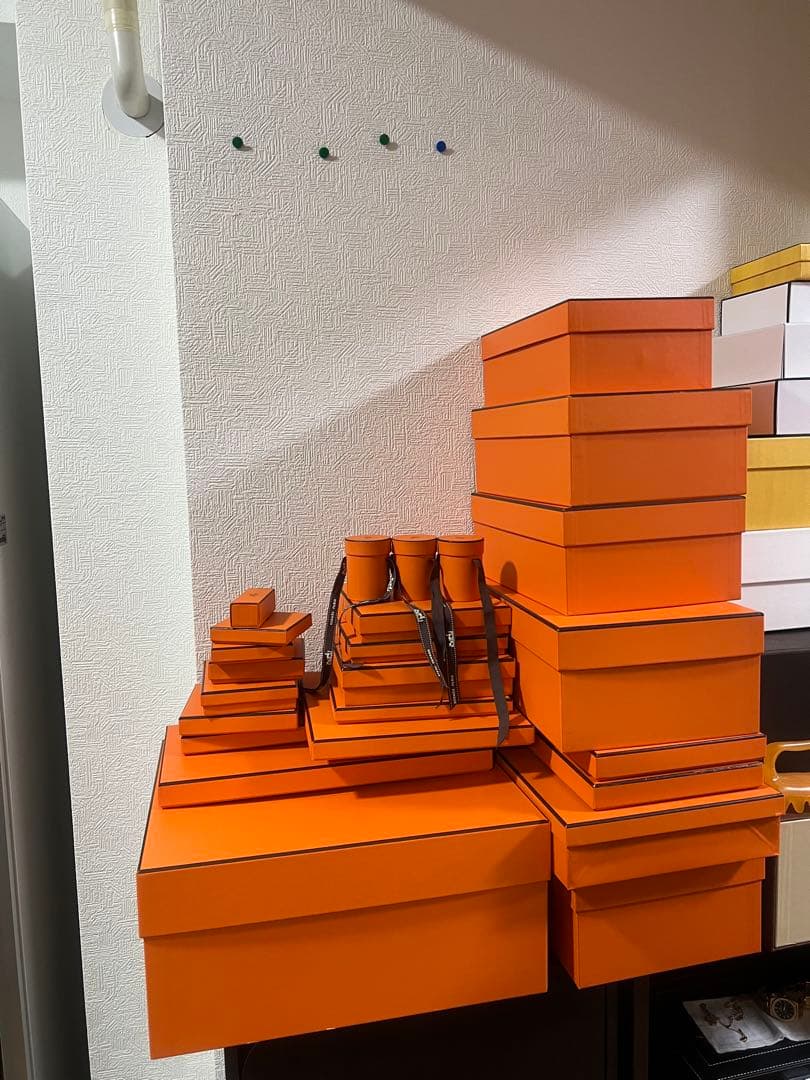 HERMES ギフトボックス セット オレンジ