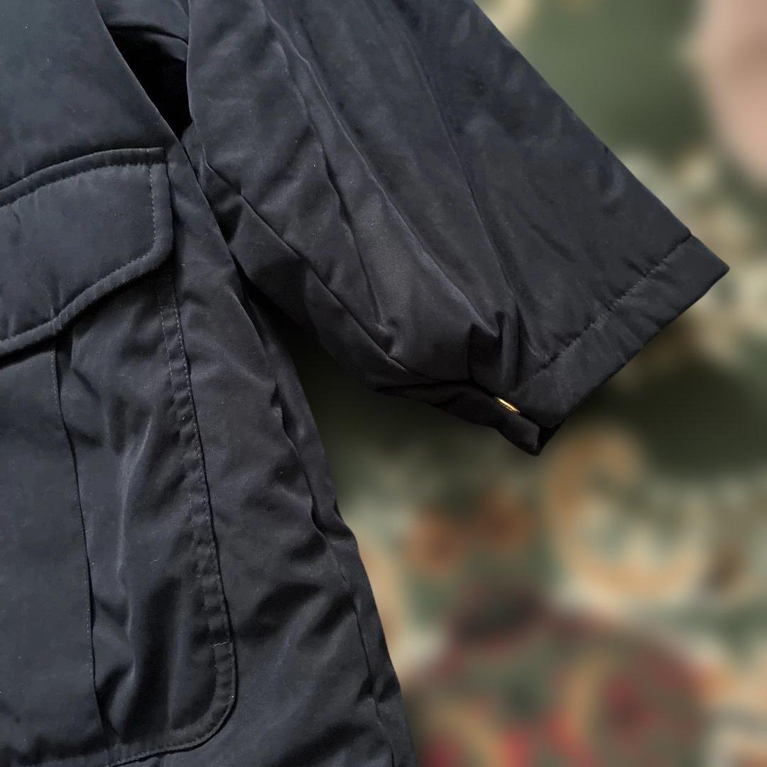 Burberry ネイビー コート チェック柄13号