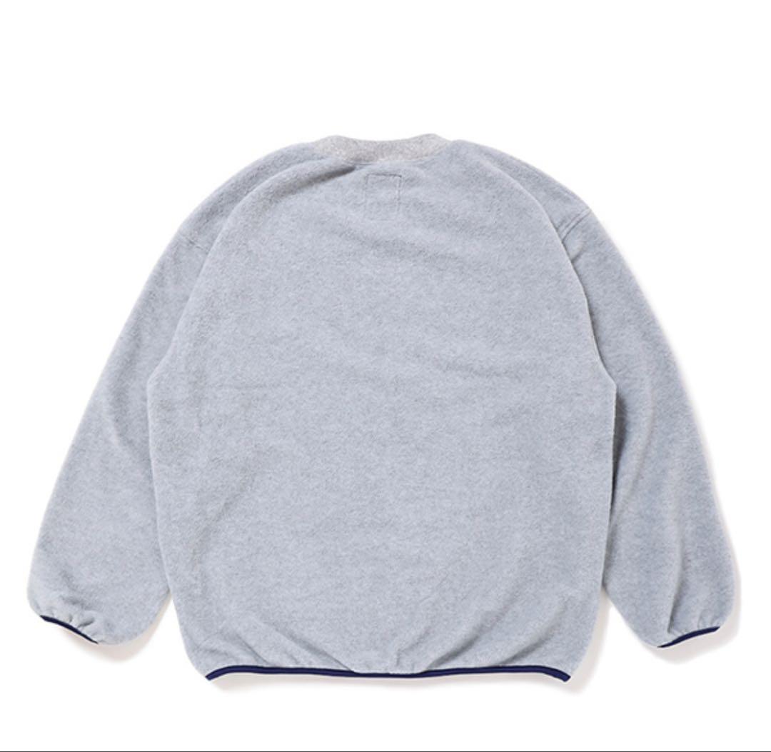 タ*コ様 challenger COLLEGE FLEECE L グレー