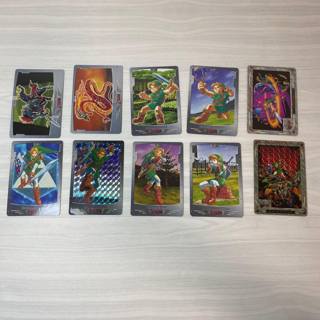 ゼルダの伝説 時のオカリナ カードダス コンプリート 全42種