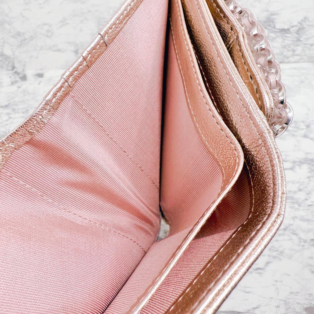 未使用✨アンテプリマ ANTEPRIMA ミスクリオパールⅱ 折り財布 ピンク