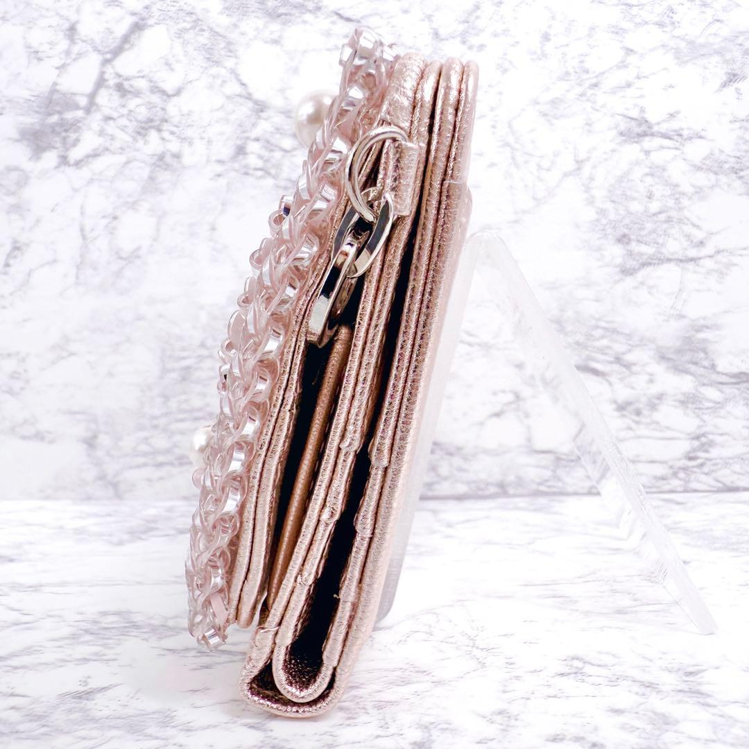 未使用✨アンテプリマ ANTEPRIMA ミスクリオパールⅱ 折り財布 ピンク