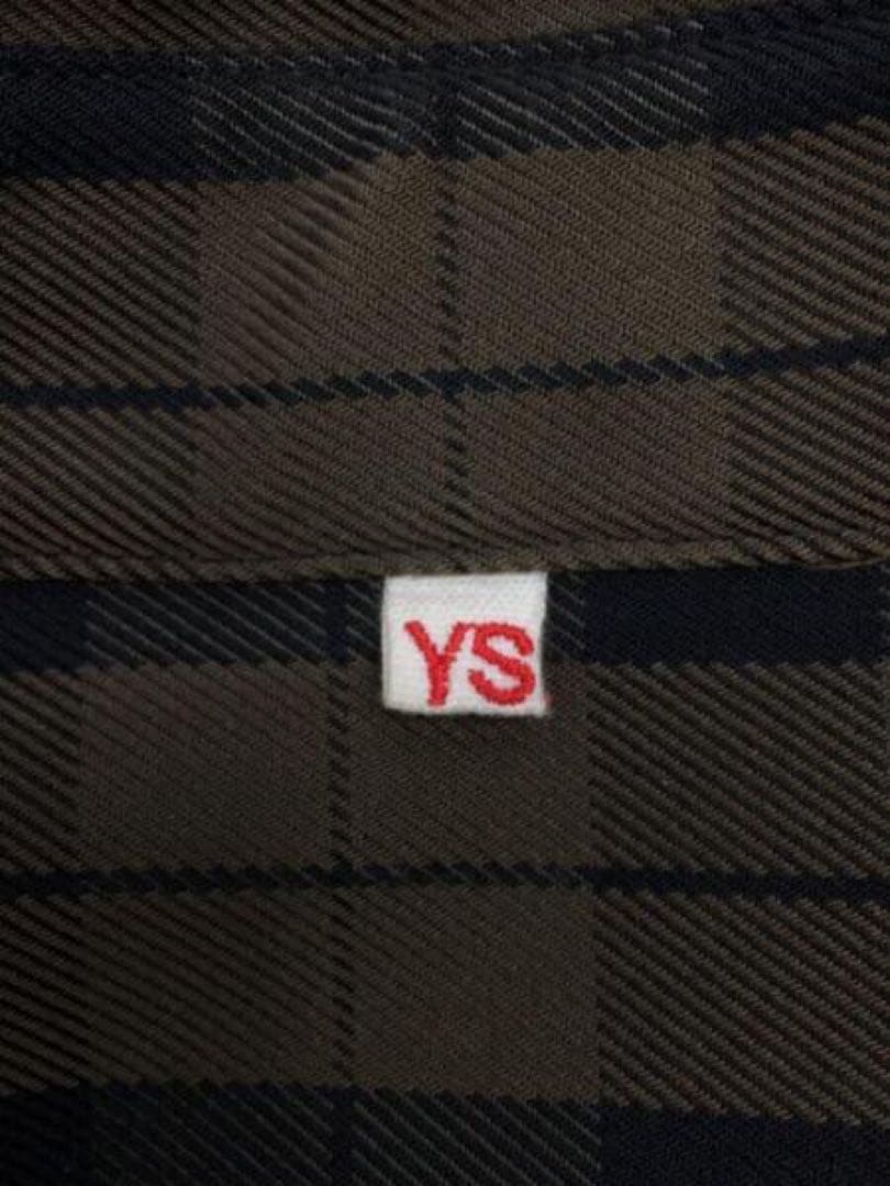 YOKO SAKAMOTO 17AW ナイロンチェックシャツ