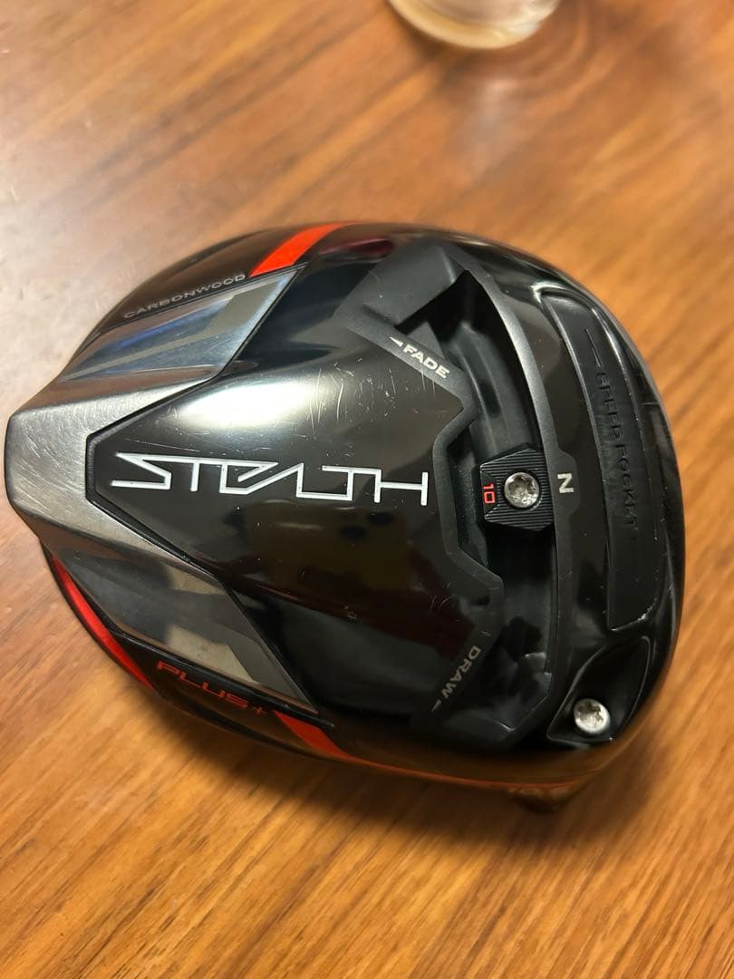 テーラーメイド ステルスプラス ドライバー ヘッドのみ　10.5度　カバー付き