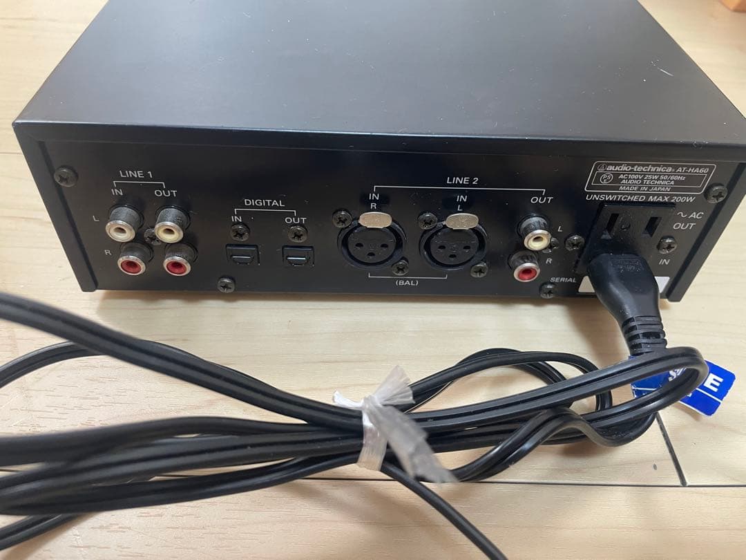 audio-technica AT-HA60 アンプ