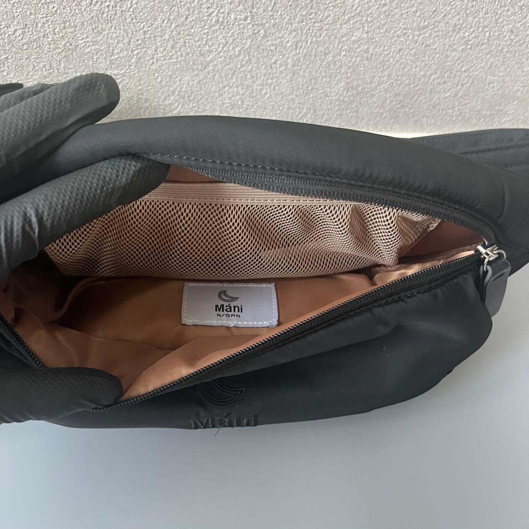 ノルンマーニ 抱っこバッグ N/ORN mani ナイトブラック ヒップシート