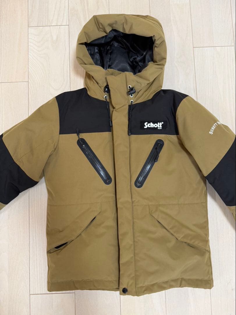 【大幅値下】Schott ×FREAK’S STOREダウンジャケット カーキ