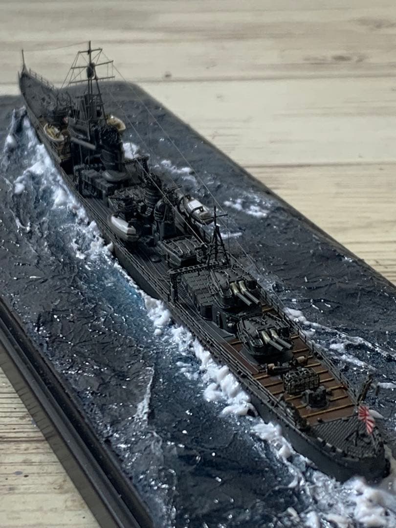 ハセガワ1/700駆逐艦夕雲　完成品