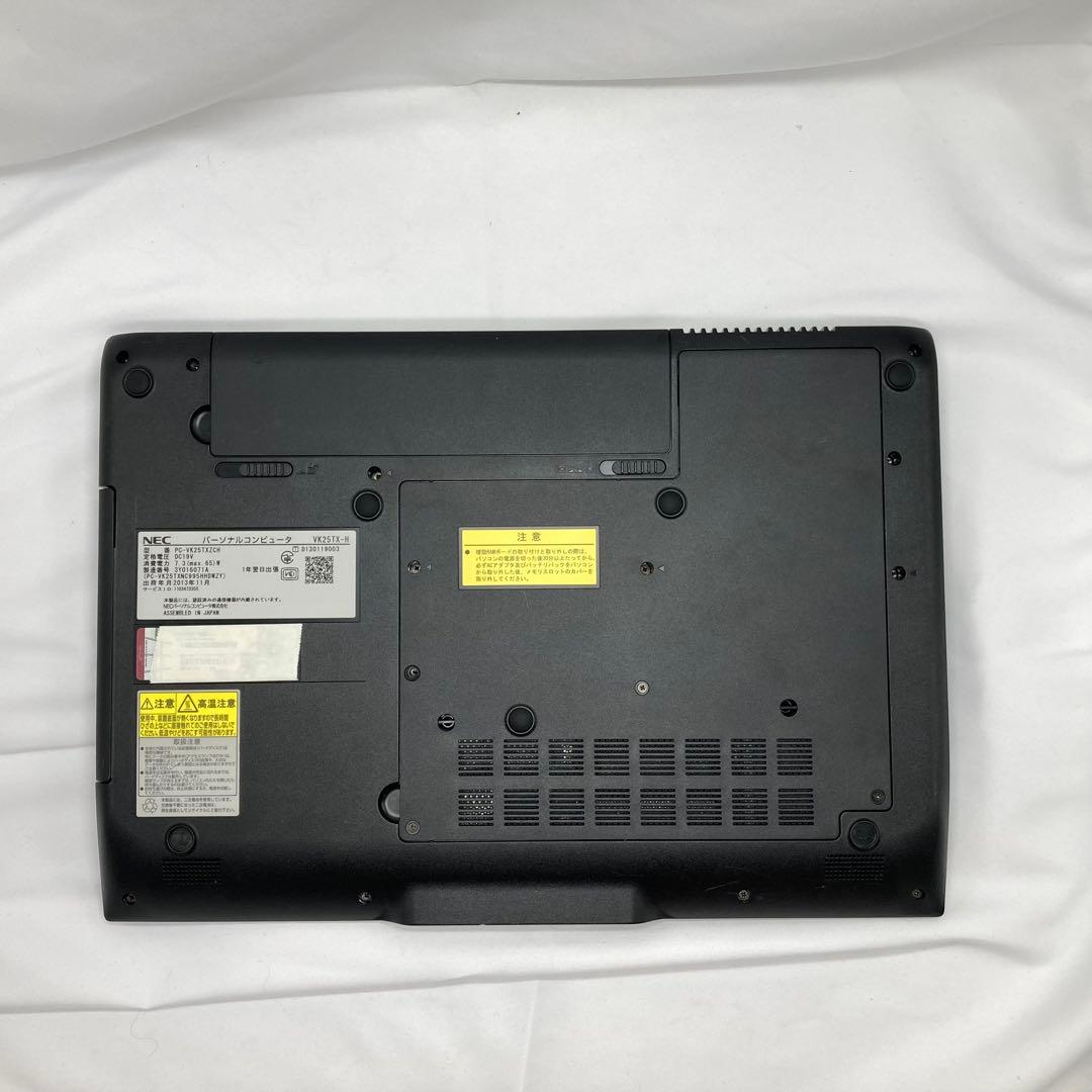 高性能ノートパソコン 大画面 バッテリーほぼ新品！ NEC オフィス 03