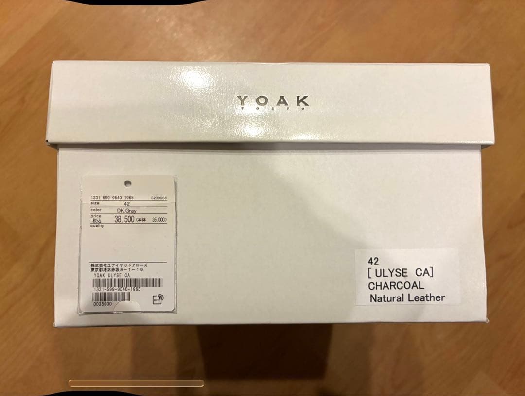 YOAK ULYSE CA 42 レザースニーカー