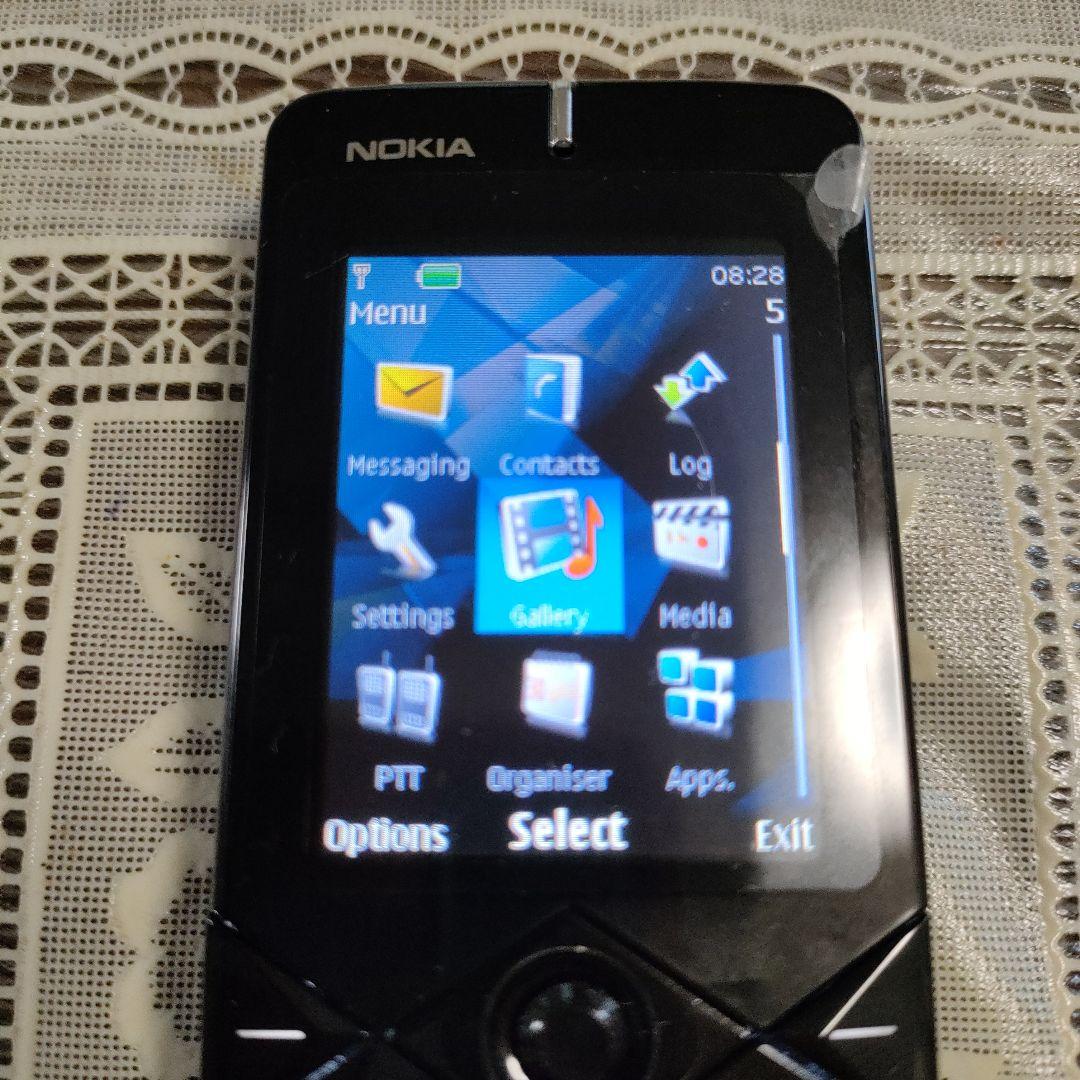 NOKIA携帯電話『7500 PRISM』フィンランド製　純正バッテリー付