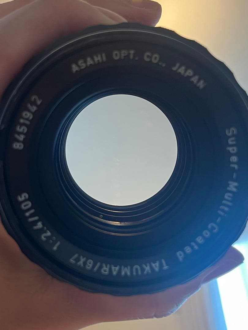 美品 Pentax Takumar 6x7 67レンズ 105mm F2.4