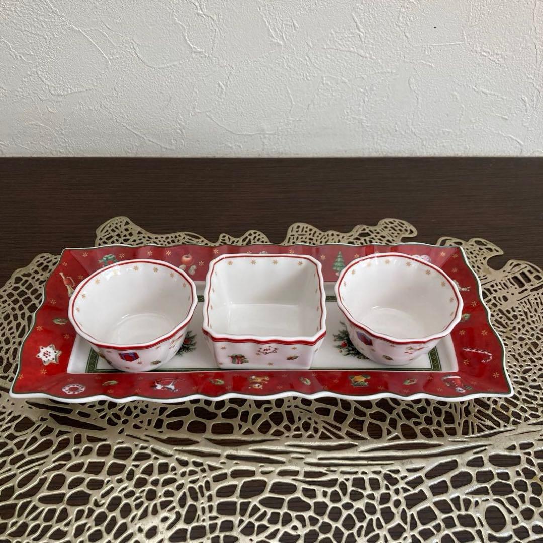 ビレロイ＆ボッホ トイズデライトシリーズディップボウルとプレートのセット