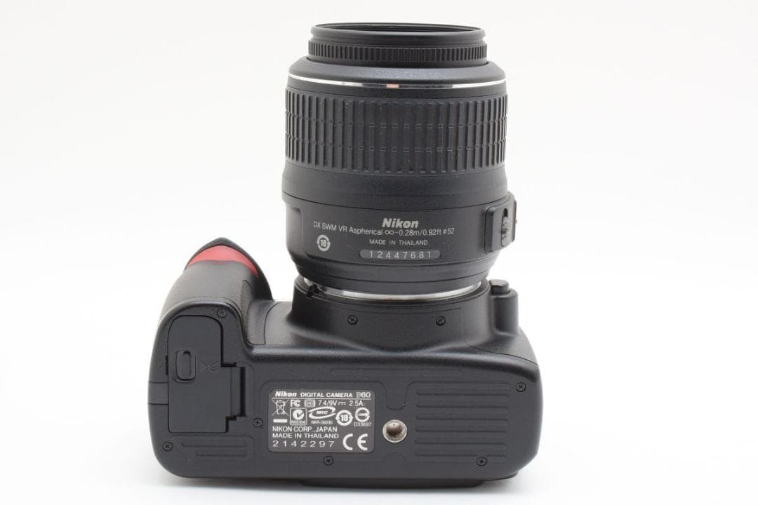 【箱付き】 Nikon ニコン D60 レンズキット デジタル一眼カメラ