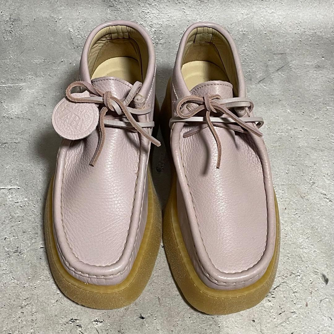 極美品　クラークス　Clarks × ザラ　ZARA　ワラビーブーツ　厚底