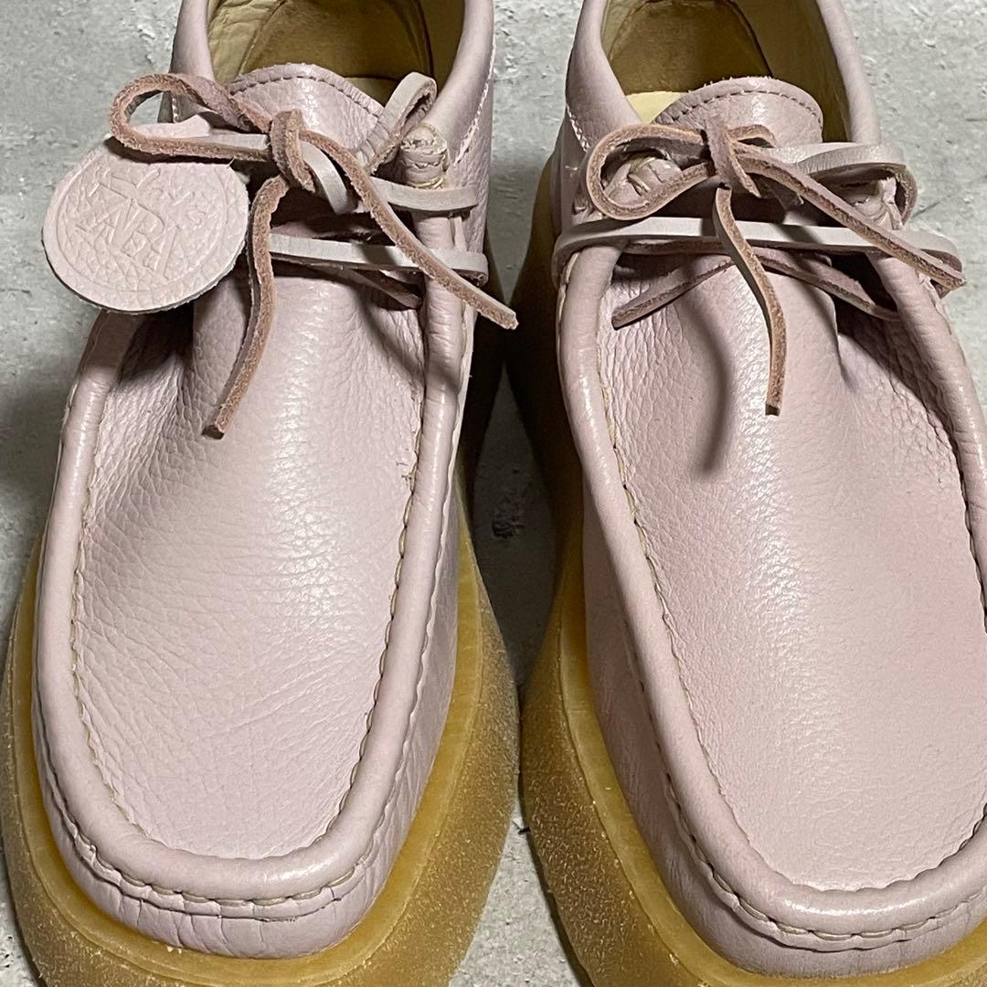 極美品　クラークス　Clarks × ザラ　ZARA　ワラビーブーツ　厚底