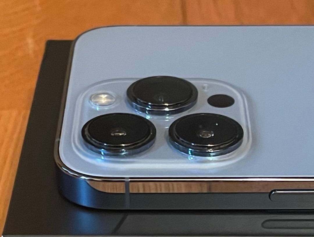 美品iPhone13pro シエラブルー