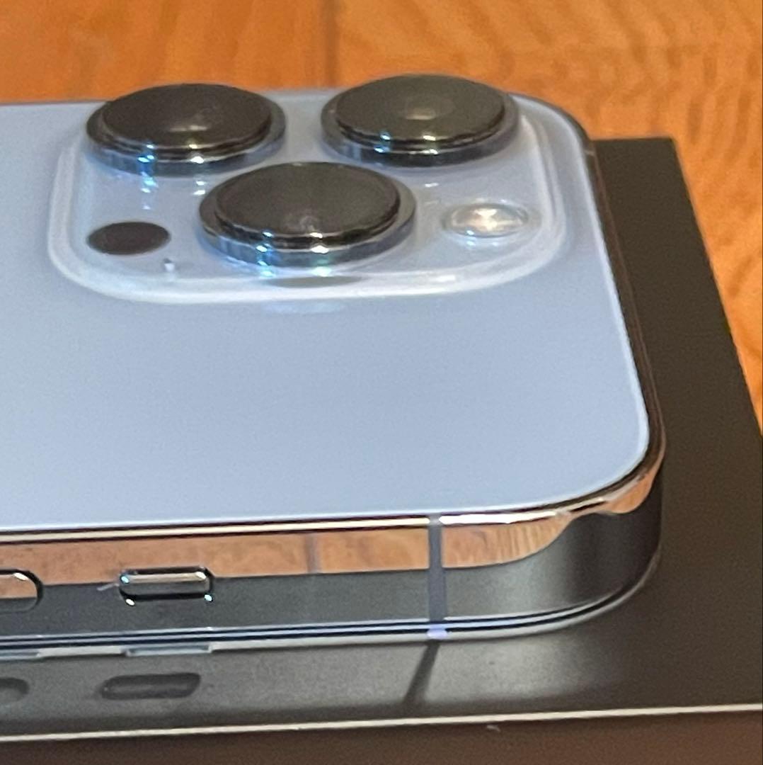 美品iPhone13pro シエラブルー