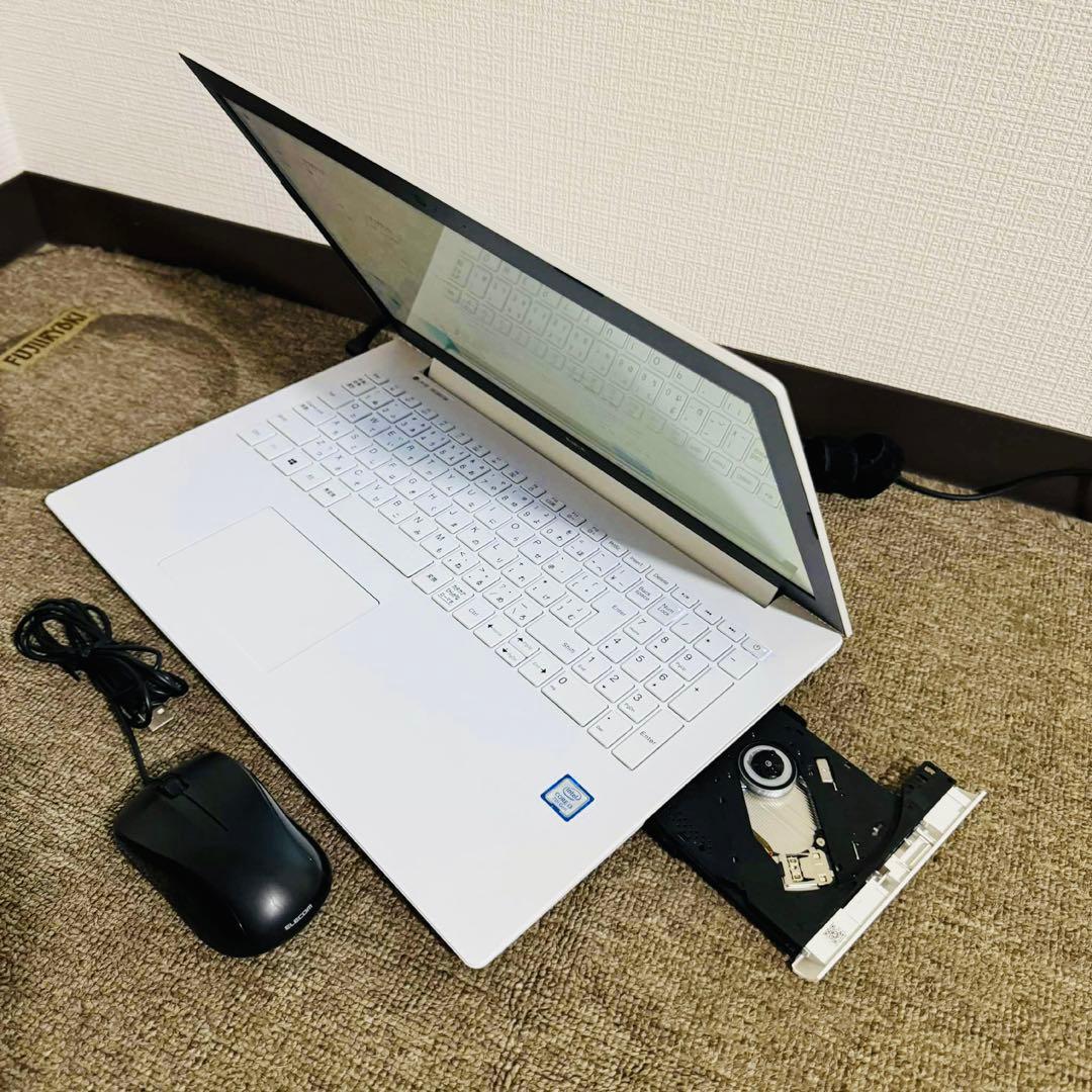 S223 NECノートパソコンSSDメモリ8G第7世代Windows11オフィス