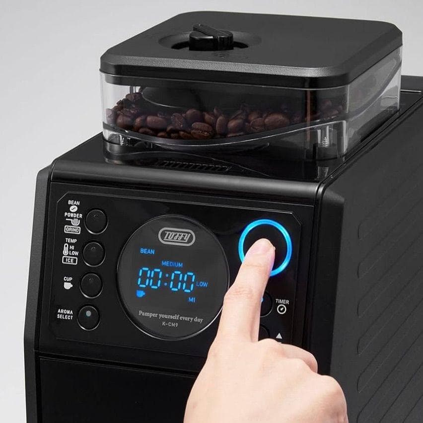 Toffy 全自動ミル付カスタムドリップコーヒーメーカー K-CM9-RB