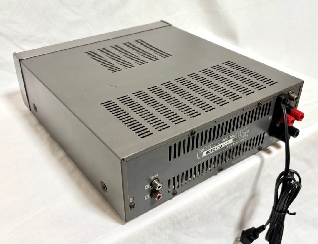 【動作確認済】DENON パワーアンプ UPO-101 D-101 日本製