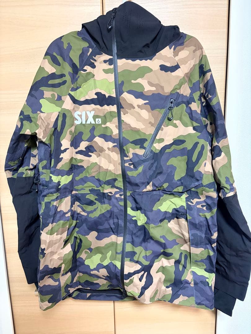 メンズ 686 SIX スノーボードウェア Mサイズ 上下セット