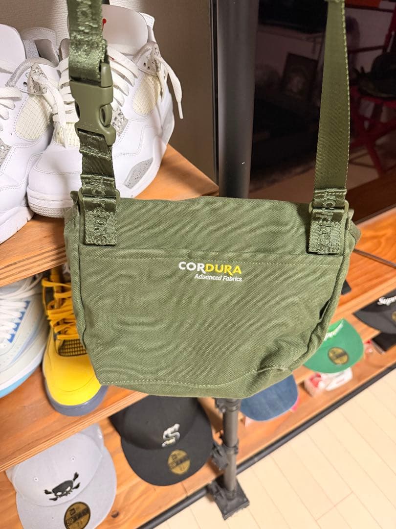 Supreme CORDURA ボディバッグ オリーブ