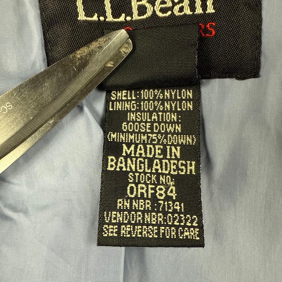 90s L.L.Bean テクニカル ダウンジャケット ドローコード L