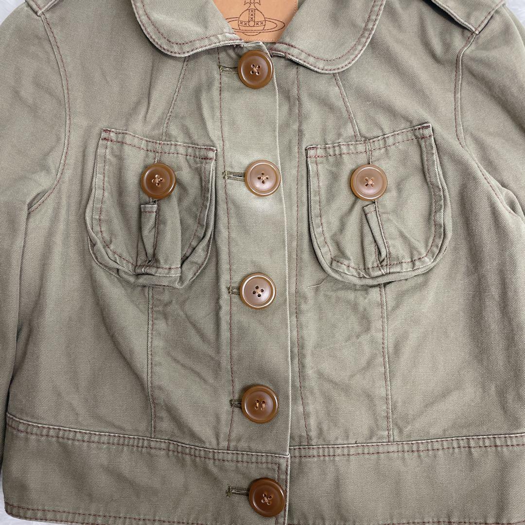 Vivienne Westwood ミリタリージャケット オーブパッチ ショート