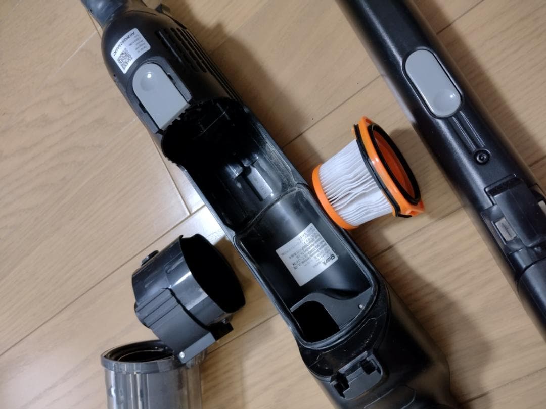 シャーク★コードレスクリーナー★CS651JBL★バッテリー新品と同等