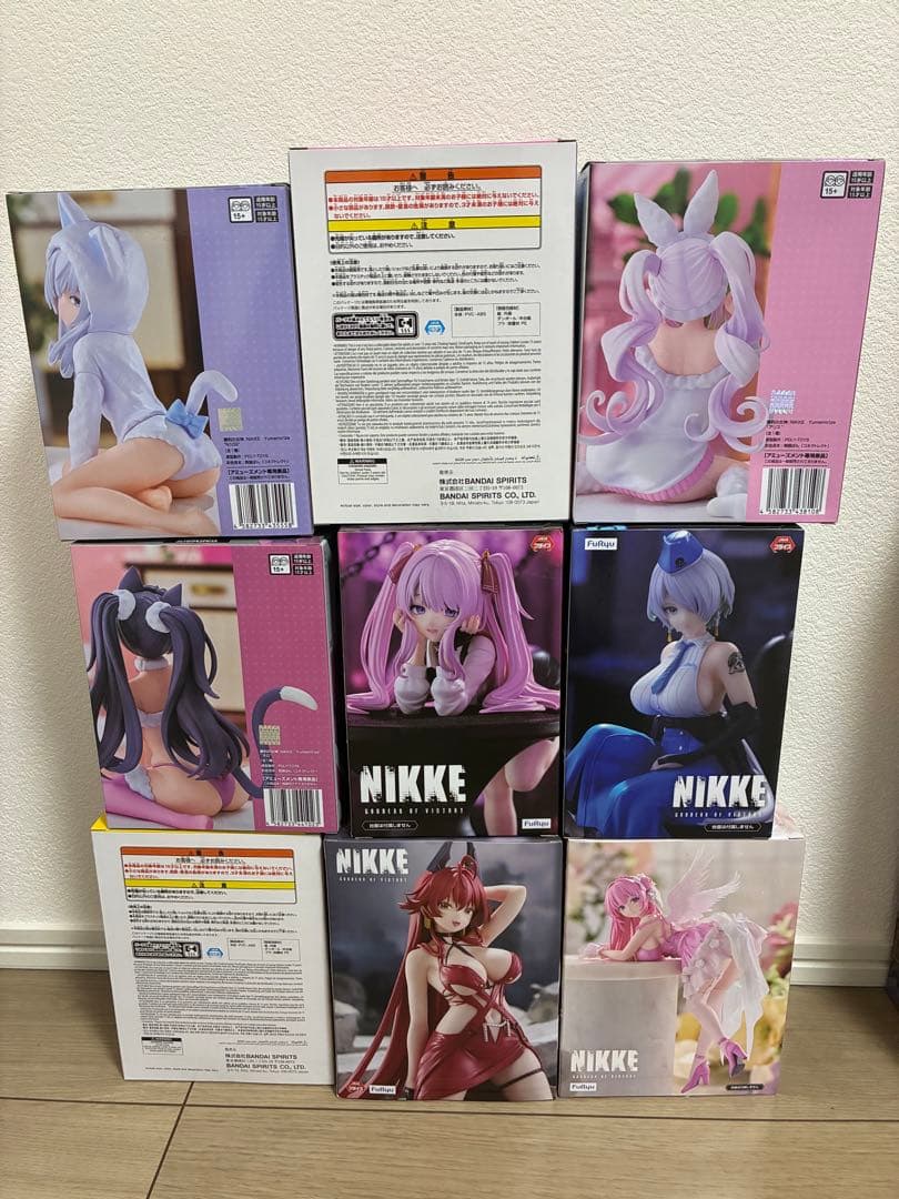 勝利の女神NIKKE プライズフィギュア 9点セット