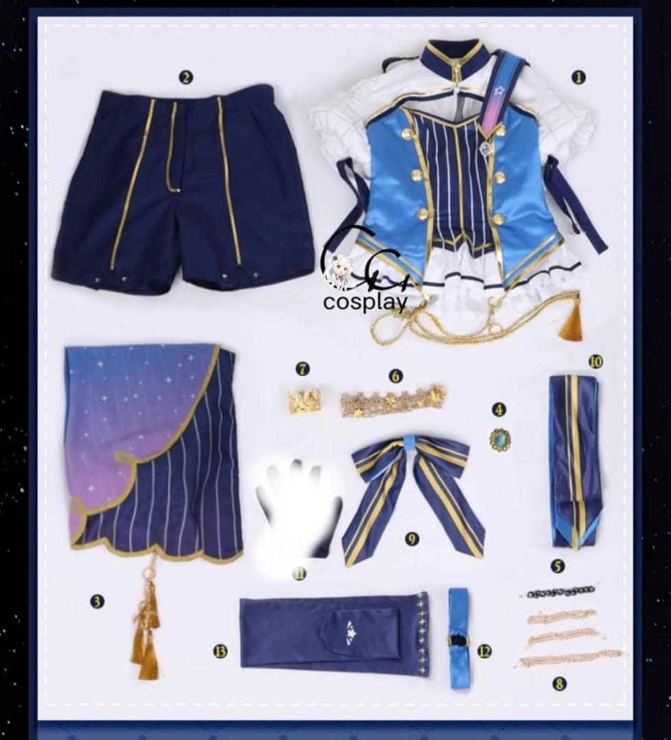 星街すいせい　コスプレ　1stソロライブ　ホロライブ　フルセット