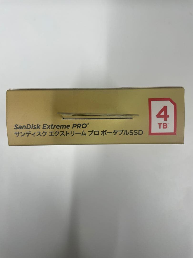 【新品・未開封】SanDisk Extreme PRO 4TB