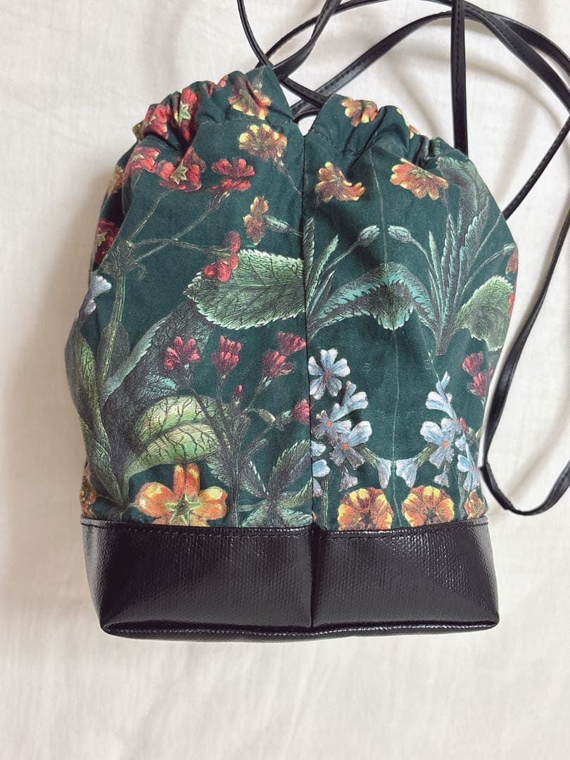 極美品✨完売品CABaNパレルモプリント ドローストリングバッグ