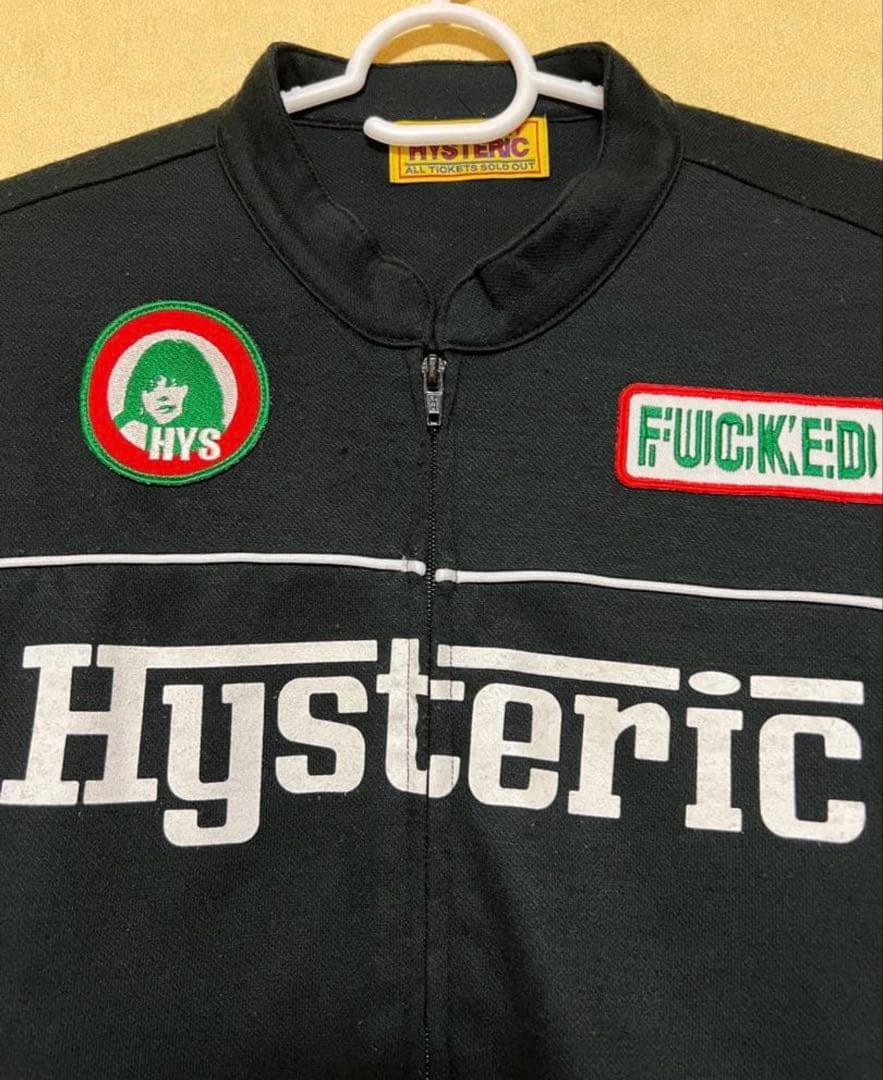 HYSTERIC GLAMOUR レーシングジャケット　ブラック
