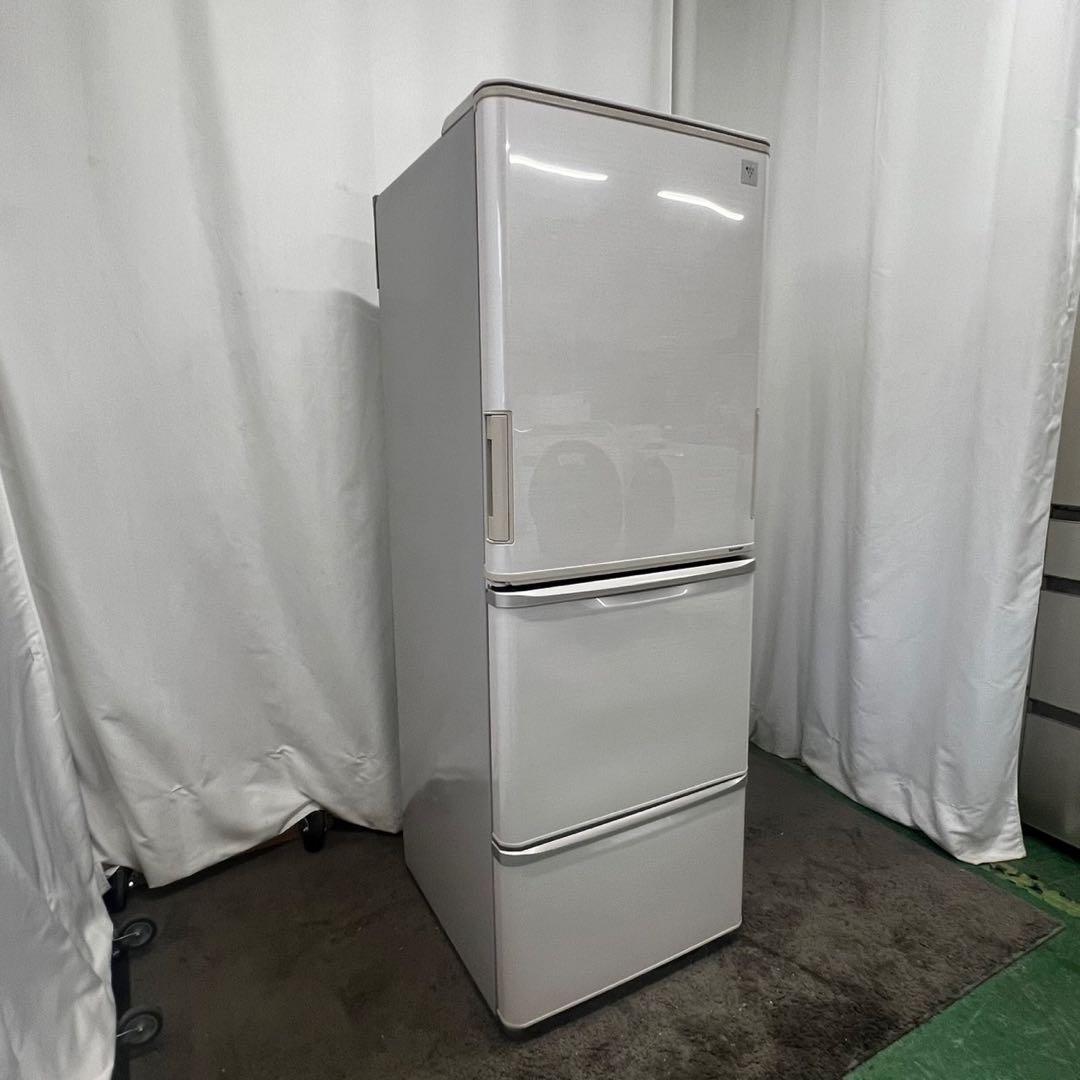 911　冷蔵庫　シャープ　大型　350ℓ　両開き　どっちもドア　設置無料　安い