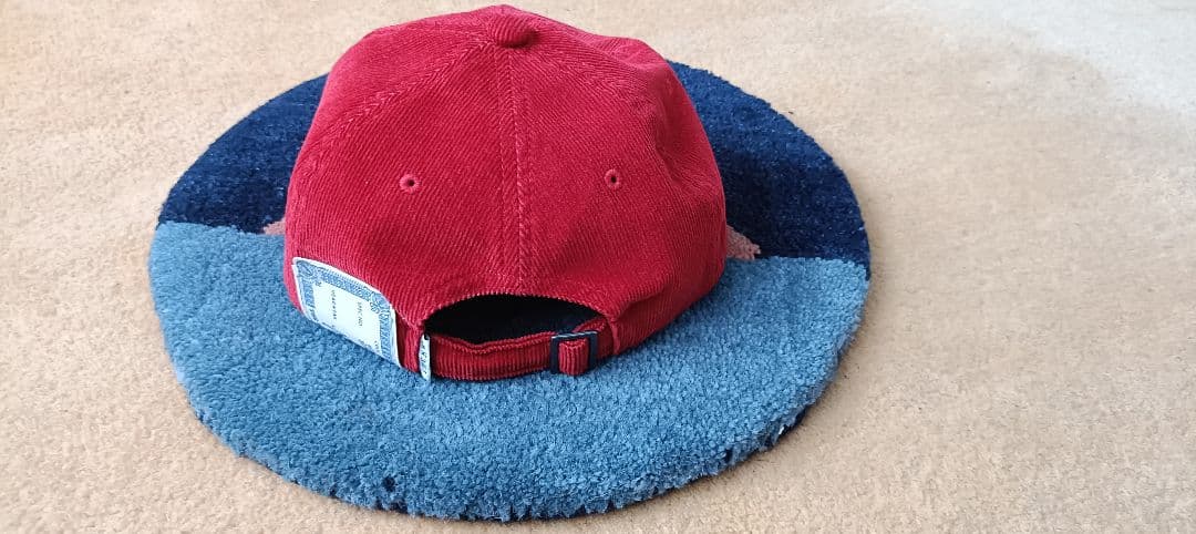 THE H.W. DOG & CO. コーデュロイキャップ レッド 完売品