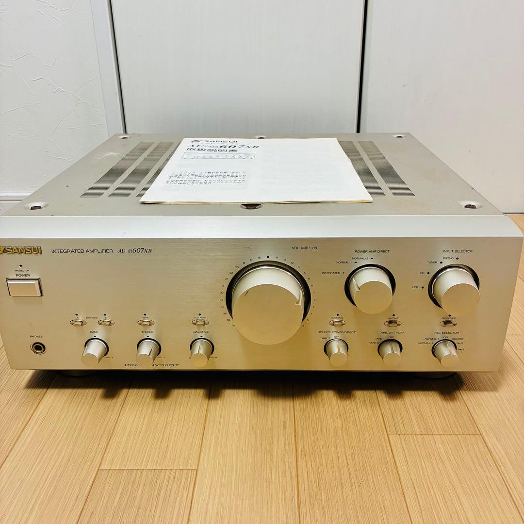【動作音出し確認済み】SANSUI AU-α607XR プリメインアンプ