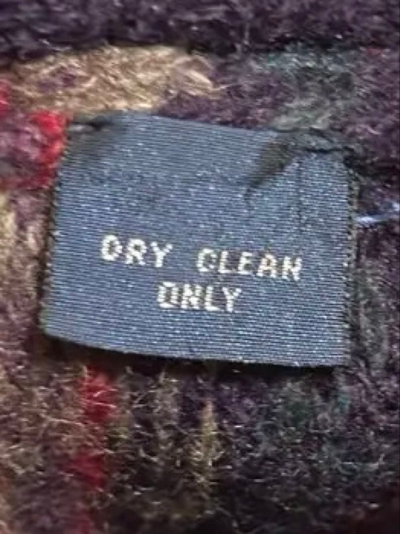 【美品　XL】ポロラルフローレン ハンドニット フェアアイル 紺 ウール 90s