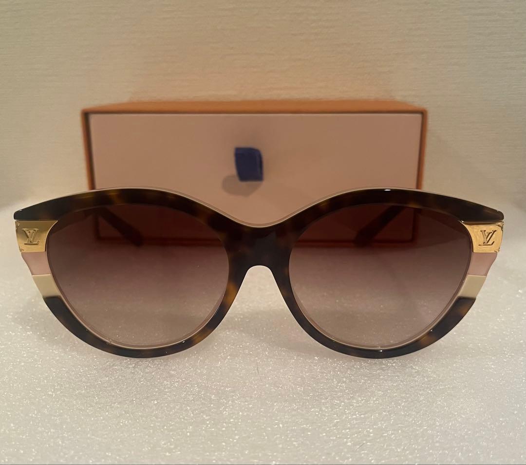 ルイ・ヴィトン サングラス LVプティ スプソン キャットアイ
