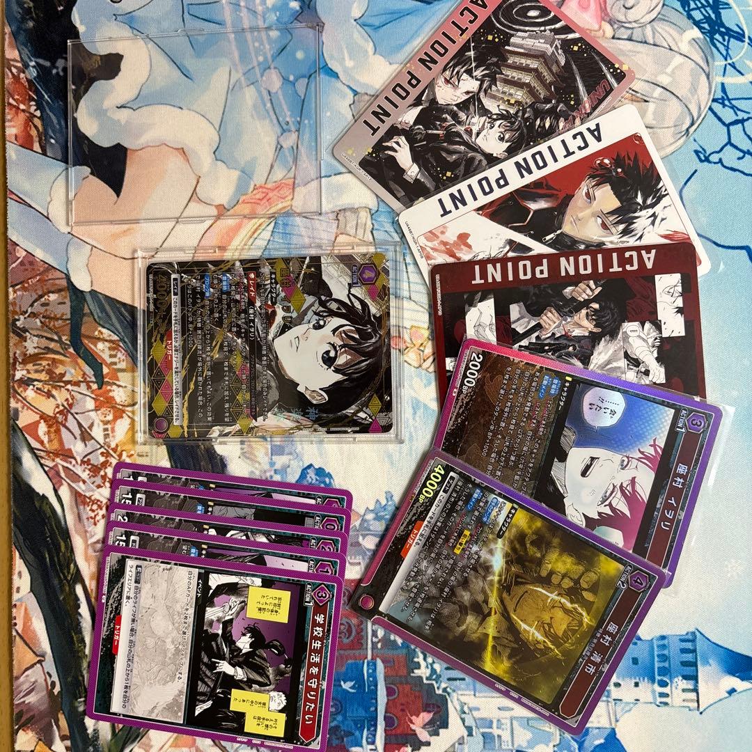 ユニオンアリーナ　カグラバチ 座村イヲリSR★★パラレル＋おまけ付き