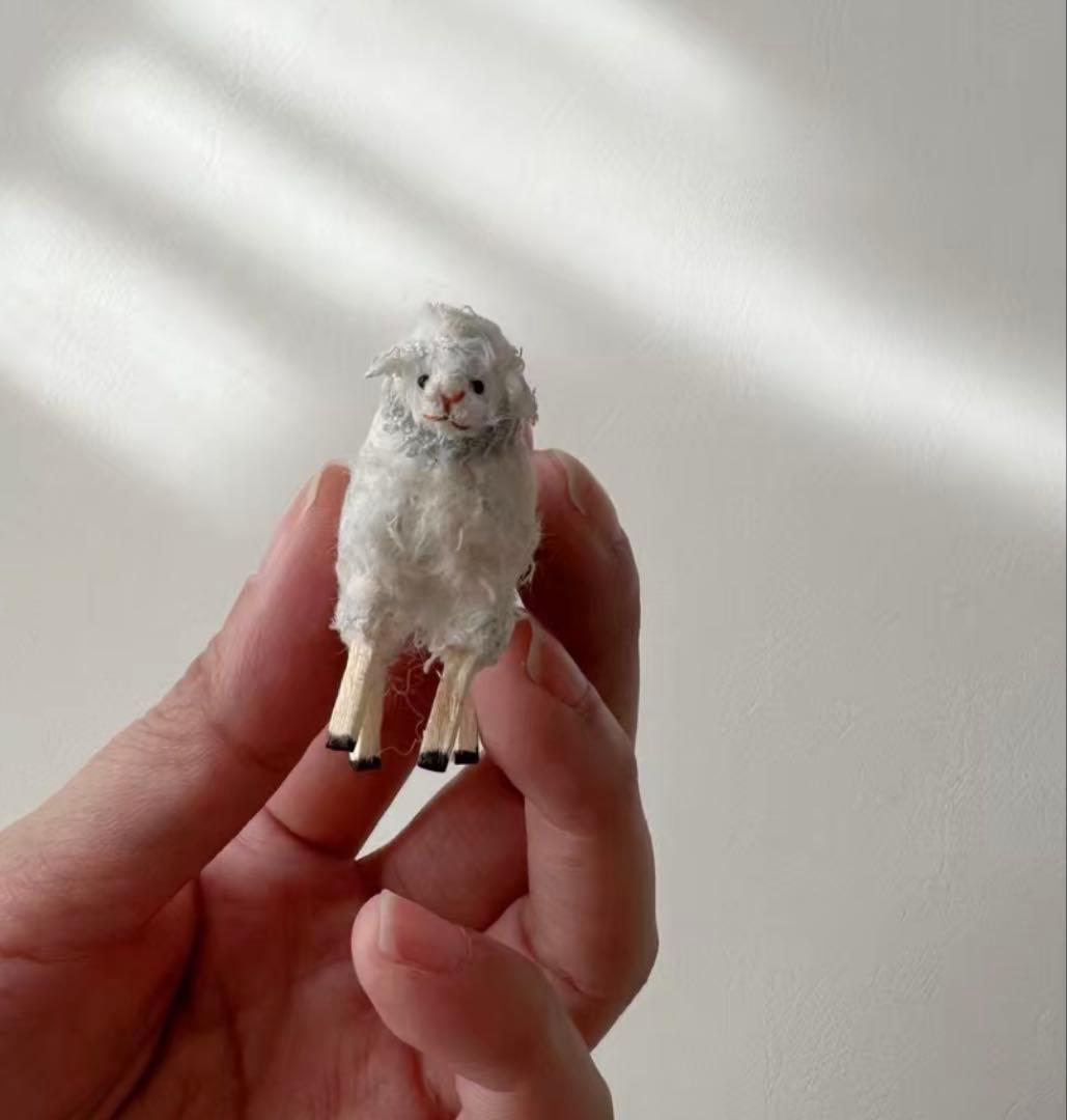 moriのえほん　ぬいぐるみ ひつじ　作家様