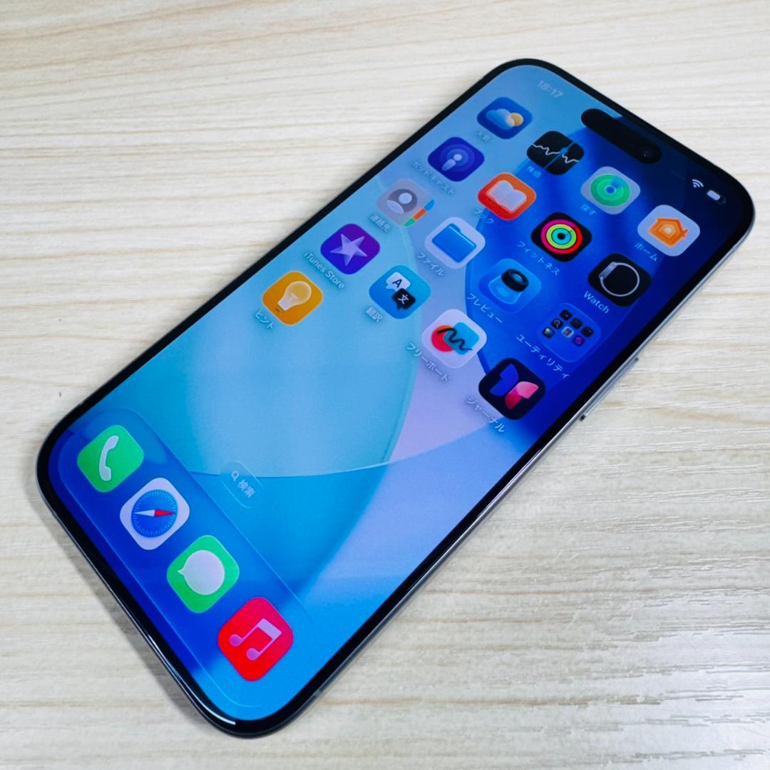 P326 超美品 SIMフリー iPhone15 Pro 128GB おまけ付き