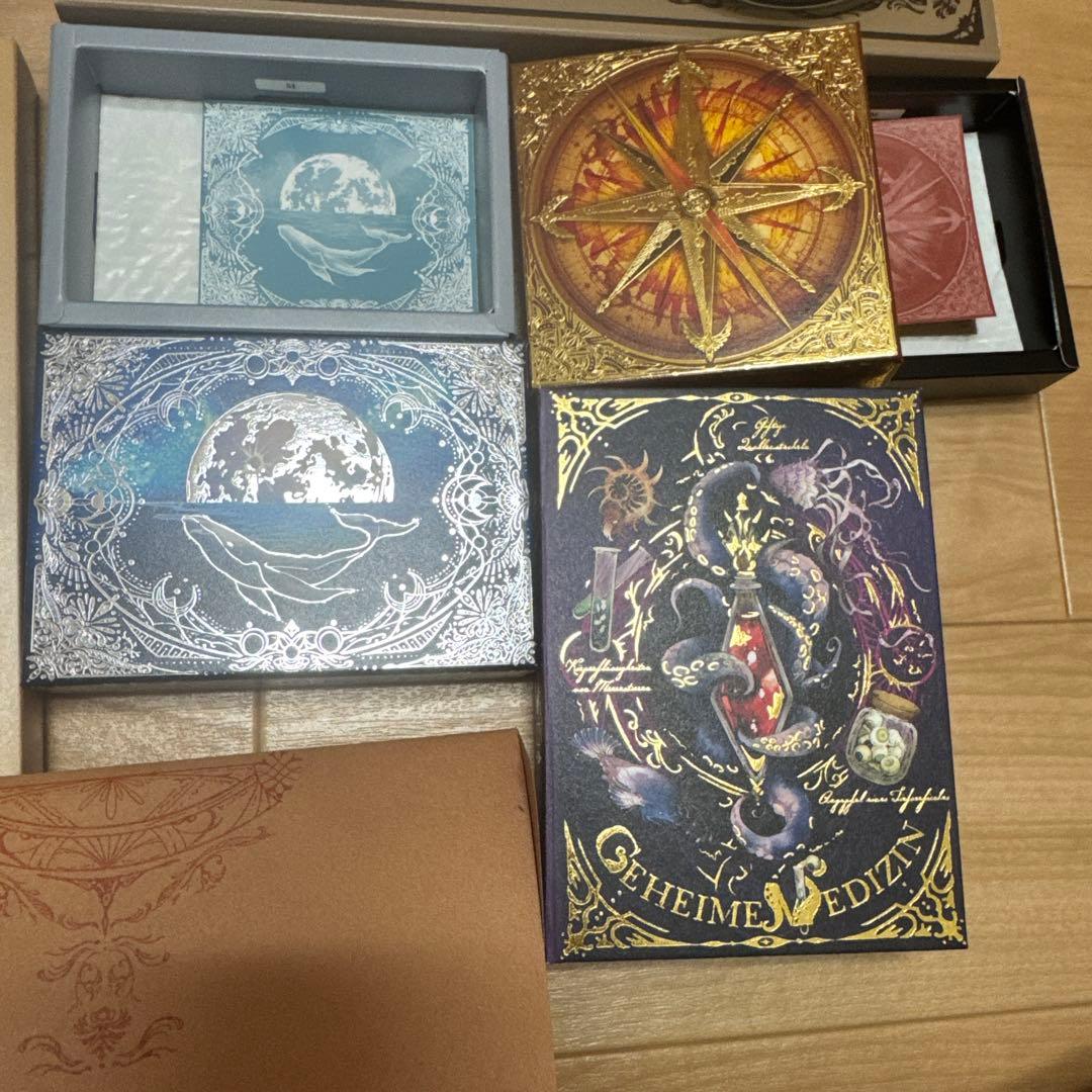 缶 箱のみ ナハトラビュリント コンプリートBOX スカーフ無し