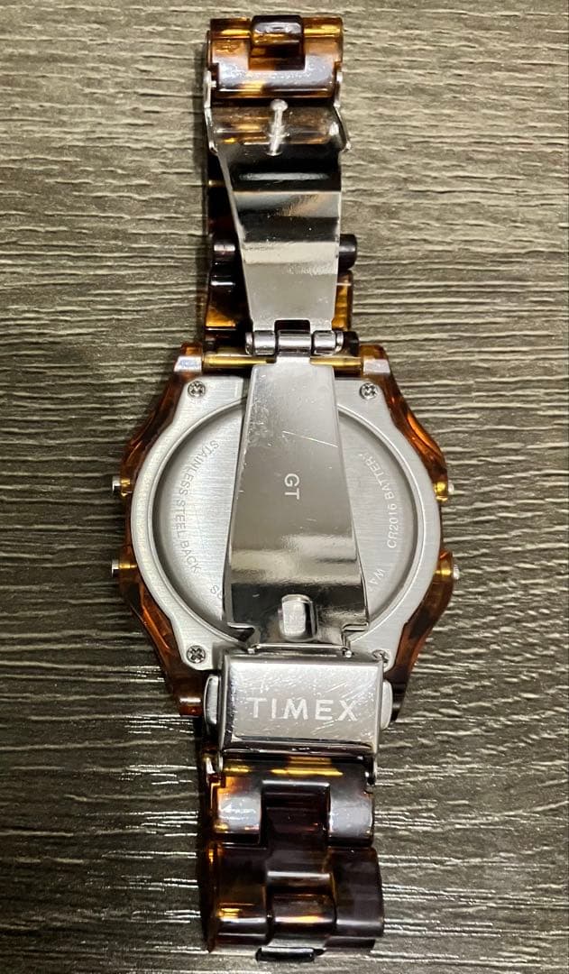 TIMEX BEAMS タイメックス ビームス べっ甲 腕時計 INDIGLO
