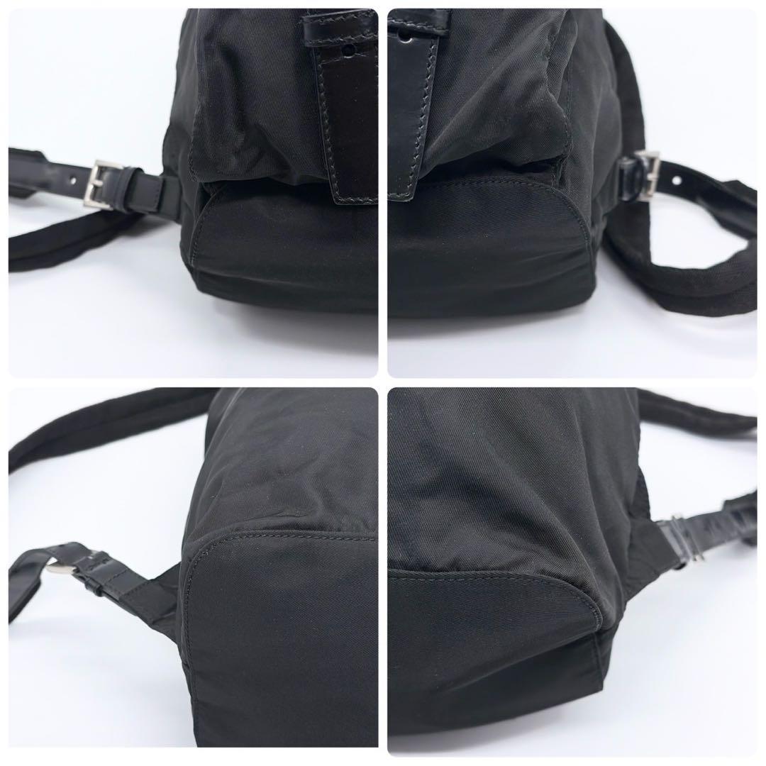 PRADA プラダ ナイロン リュックサック バックパック 三角プレート