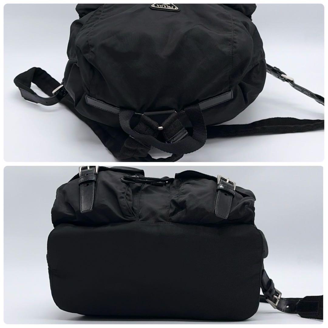 PRADA プラダ ナイロン リュックサック バックパック 三角プレート