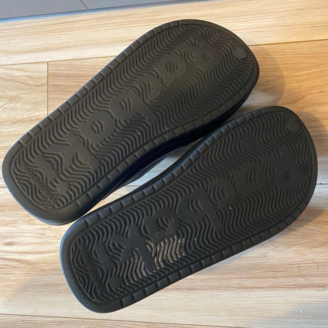 ラクバキ　イージーサンダル　ラップ　ブラック　S