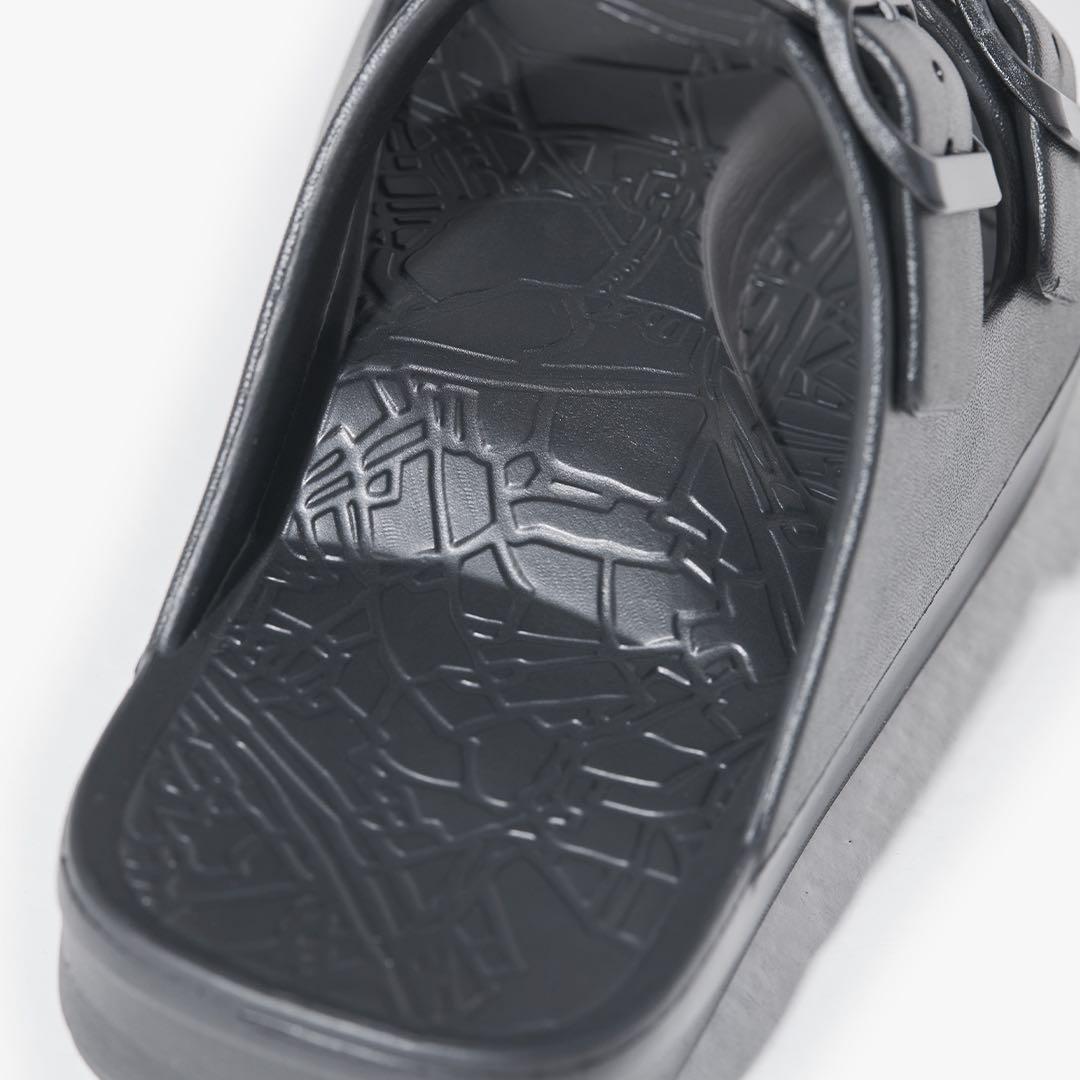 ラクバキ　イージーサンダル　ラップ　ブラック　S