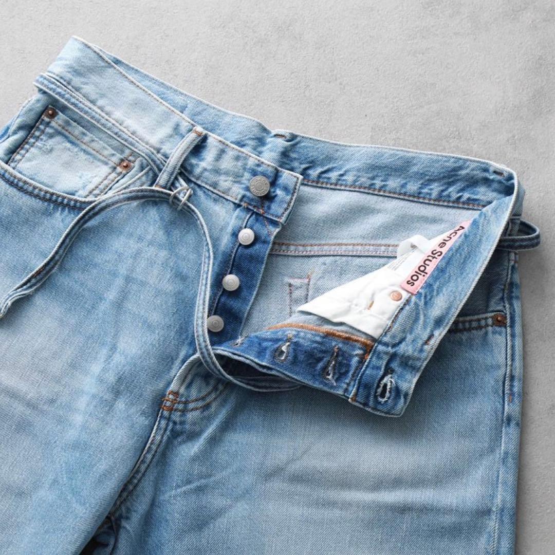 パンツ Acne Studios 1991 Toj Light Blue Trash26